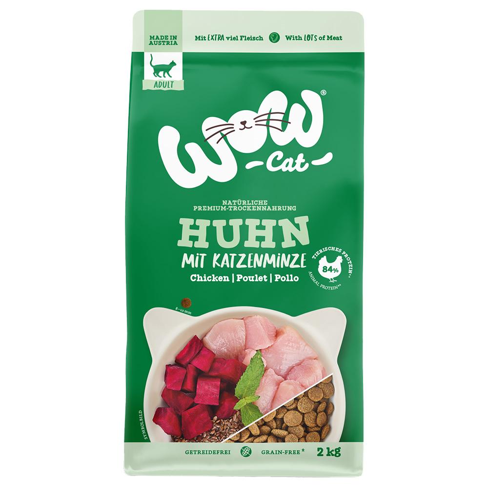 2kg Wow Cat Adult met kip droogvoer voor katten